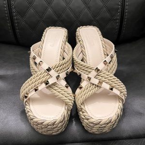 Valentino Garavani Studded Wedges